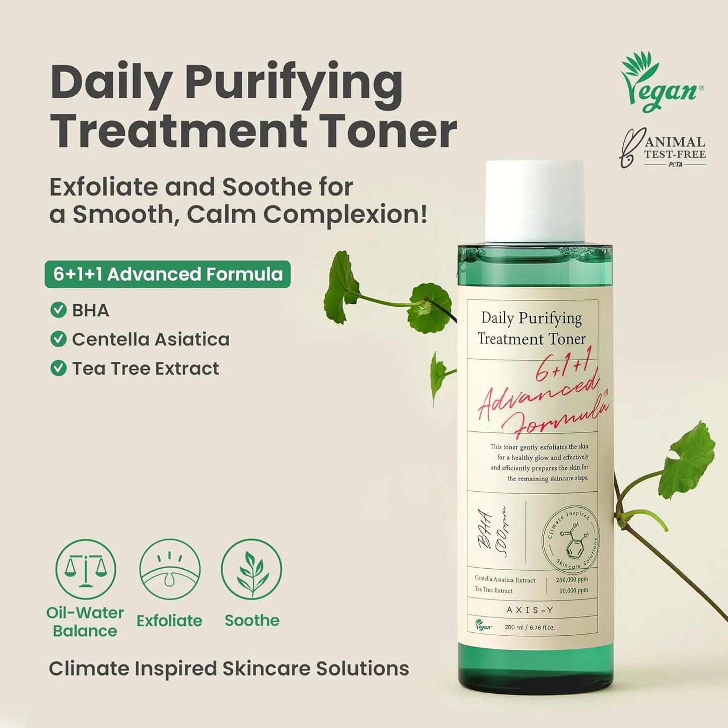 Axis-Y Daily Purifying Treatment Toner 200ml