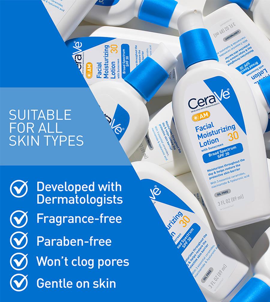 CeraVe AM Facial Moisturizing Lotion 89ml