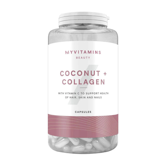 Myvitamins Coconut Collagen 180 Capsules.
