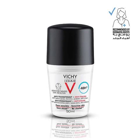 Vichy 48H Anti Perspirant Anti-Stains Deodorant 50ml