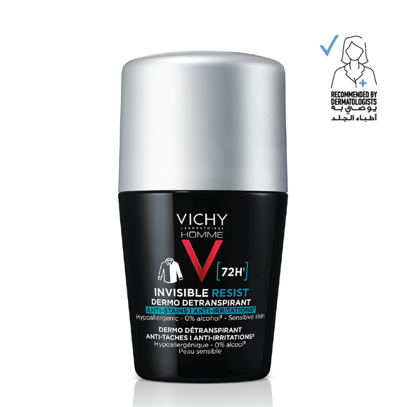 Vichy Invincible Resist Deo 72H 50ml – Ultra-Long-Lasting Protection & Freshness