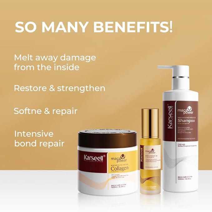 KARSEELL Maca Essence Moisturizing Repair Set (3 Pieces)