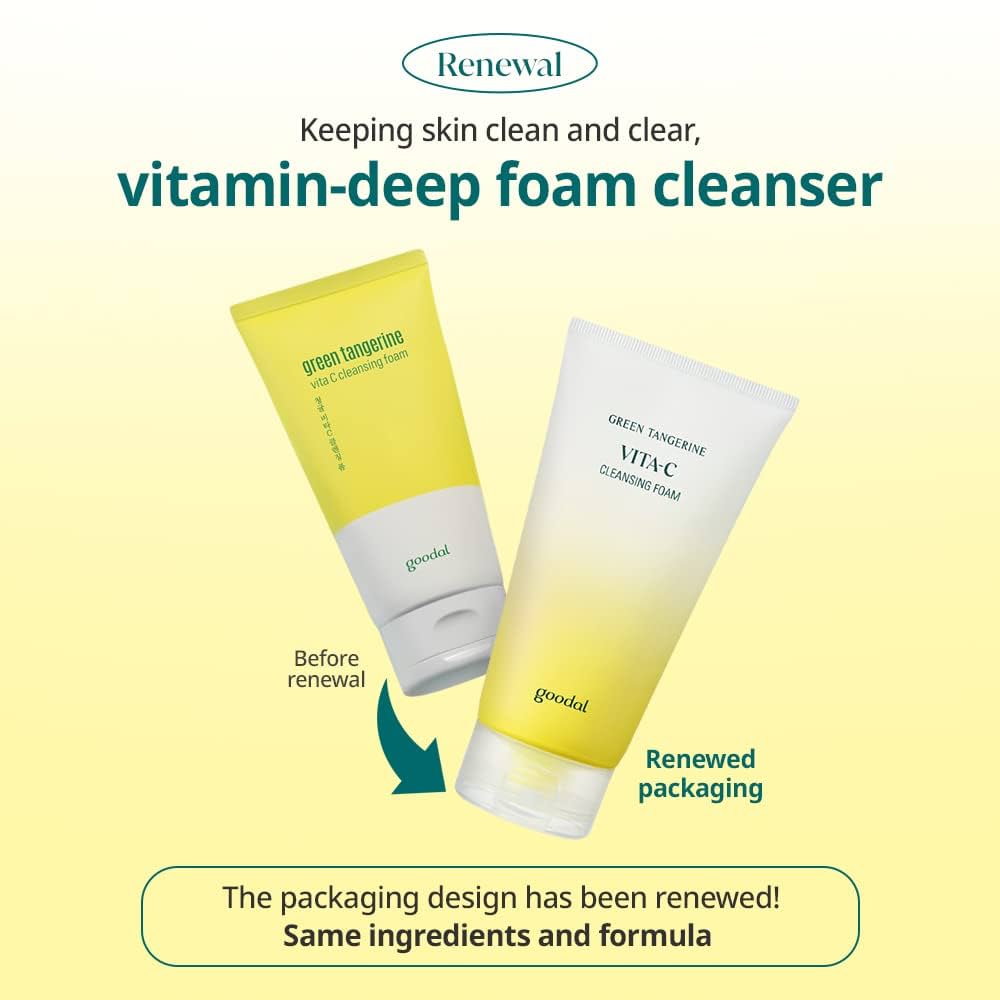 Goodal Green Tangerine Vita C Cleansing Foam 150ml