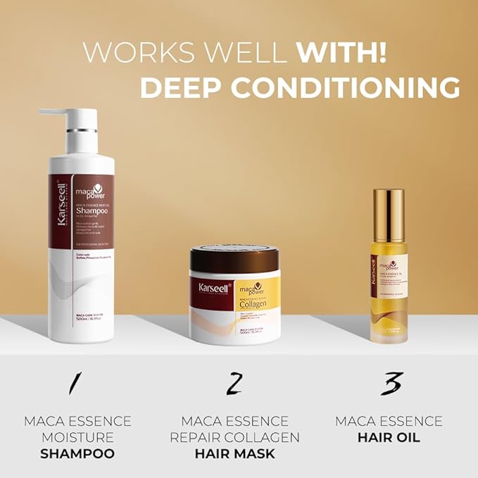 KARSEELL Maca Essence Moisturizing Repair Set (3 Pieces)