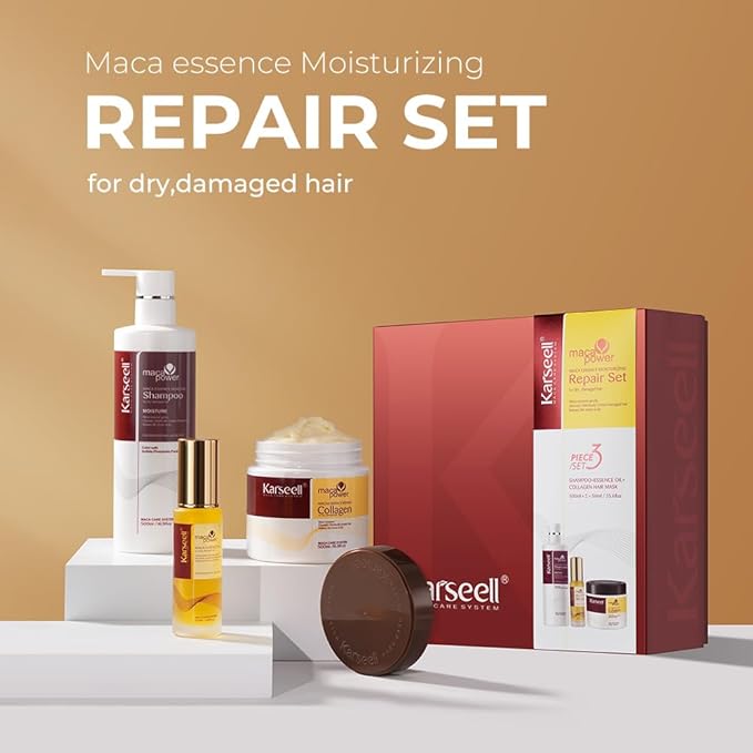 KARSEELL Maca Essence Moisturizing Repair Set (3 Pieces)