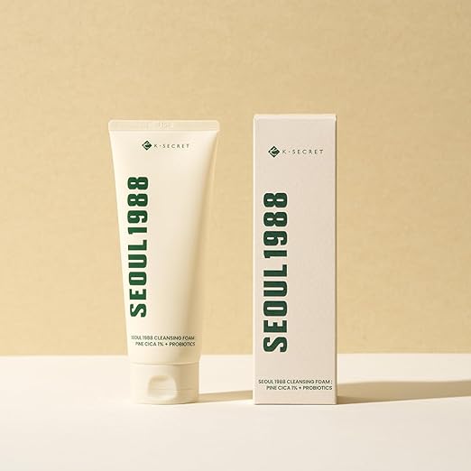 K-SECRET Seoul 1988 : Cleansing Foam Pine Cica 1%, Probiotics 150ml