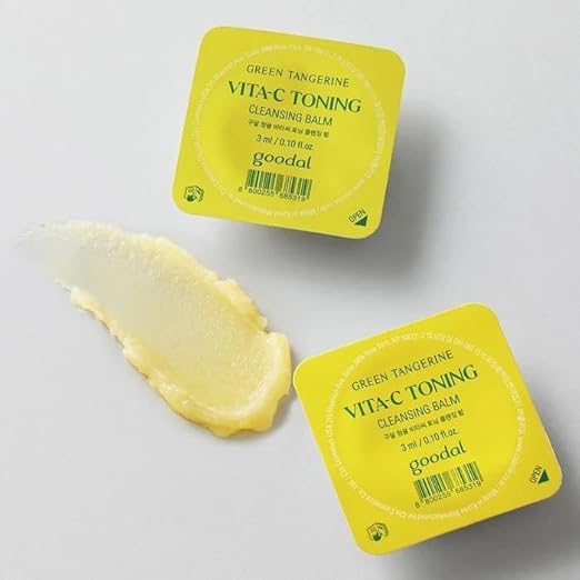 GOODAL Green Tangerine Vita-C Toning Cleansing Balm Travel Kit (14 pieces)