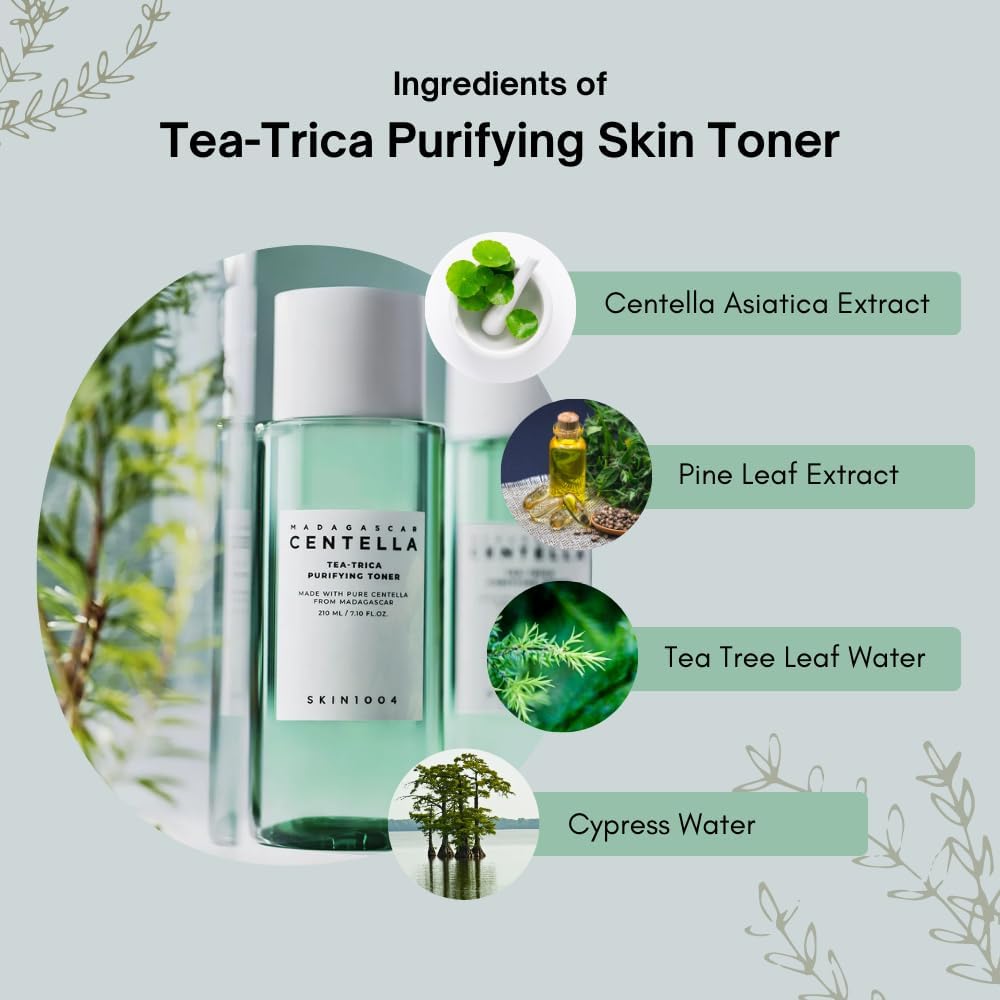 SKIN1004 Madagascar Centella Tea-Trica Purifying Toner 210ml