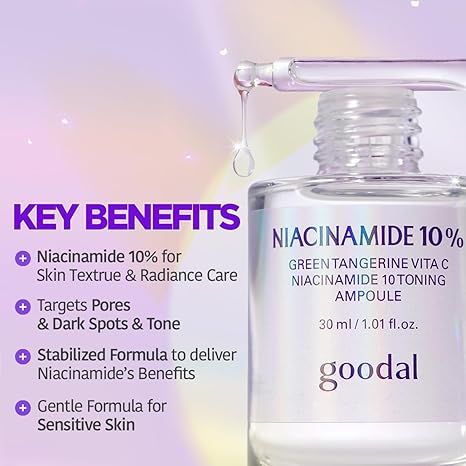 Goodal Green Tangerine Vita C Niacinamide 10 Toning Ampoule 30ml