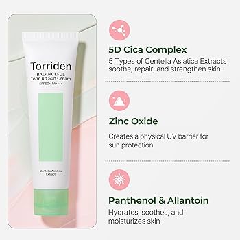 TORRIDEN Balanceful Tone Up Sun Cream SPF50+ PA++++ 60ml