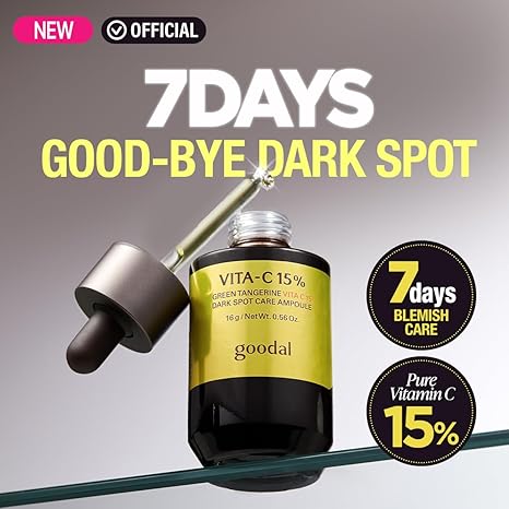 GOODAL Green Tangerine Vita-C 15 Dark Spot Care Ampoule 16g