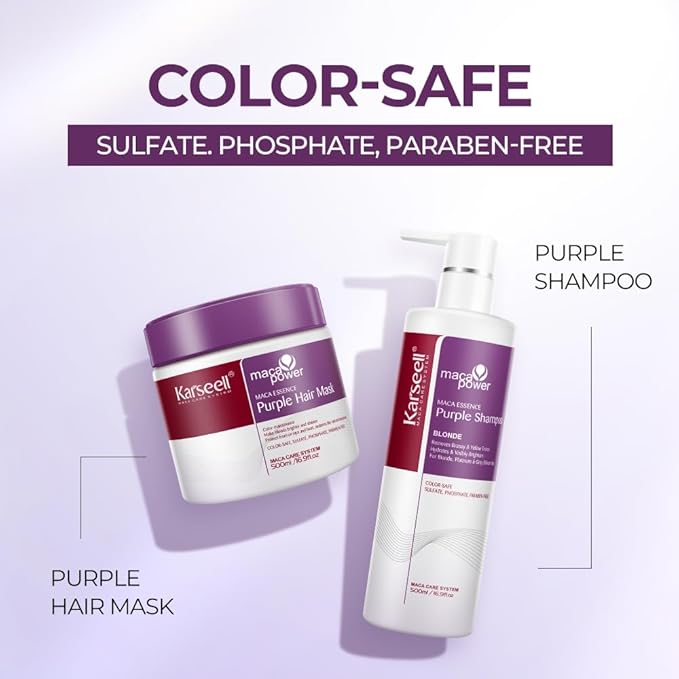 KARSEELL Maca Essence BLONDE Purple Set
