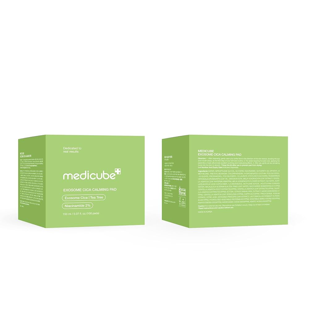 MEDICUBE Exosome Cica Calming Pad (100 Pads)