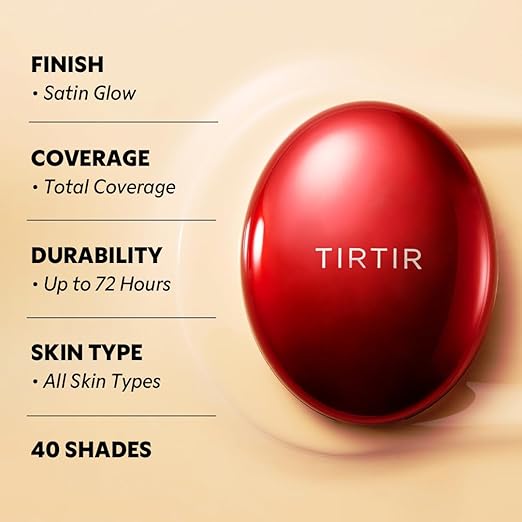 TIRTIR Mask Fit Red Cushion 21C Cool Ivory, 18g