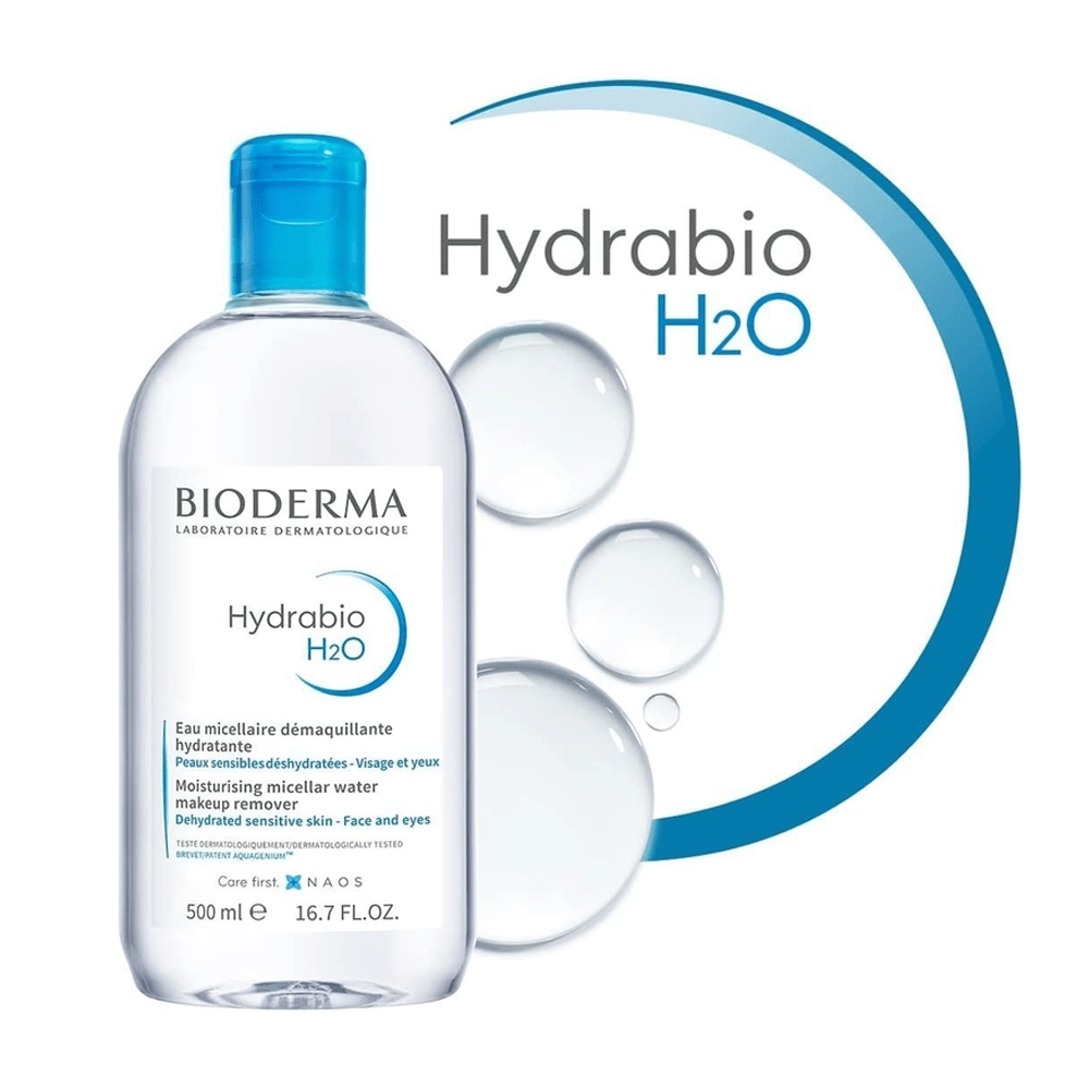 BIODERMA Hydrabio H2O Moisturizing Micellar Water Makeup Remover 500ml