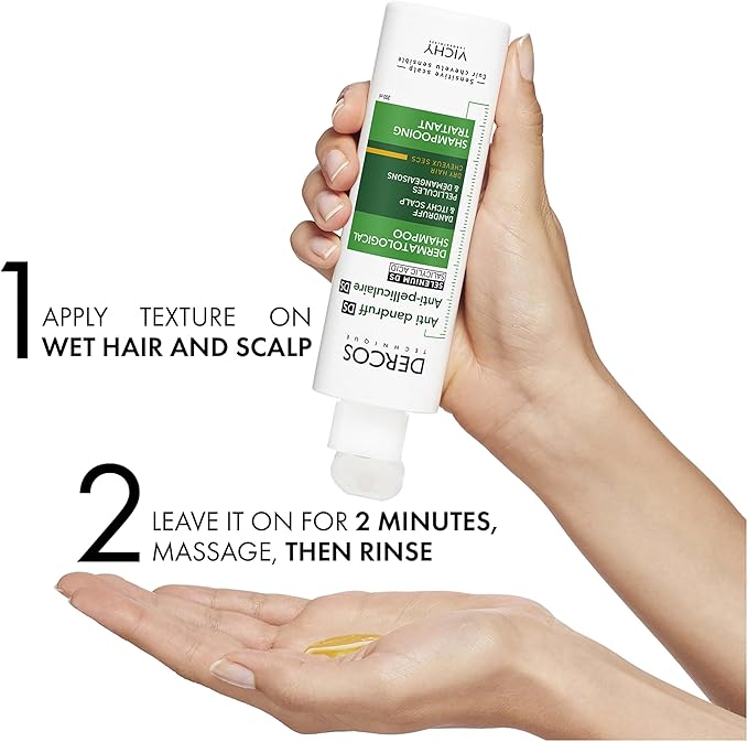 Vichy Dercos Anti Dandruff Shampoo for Dry Hair 200ml