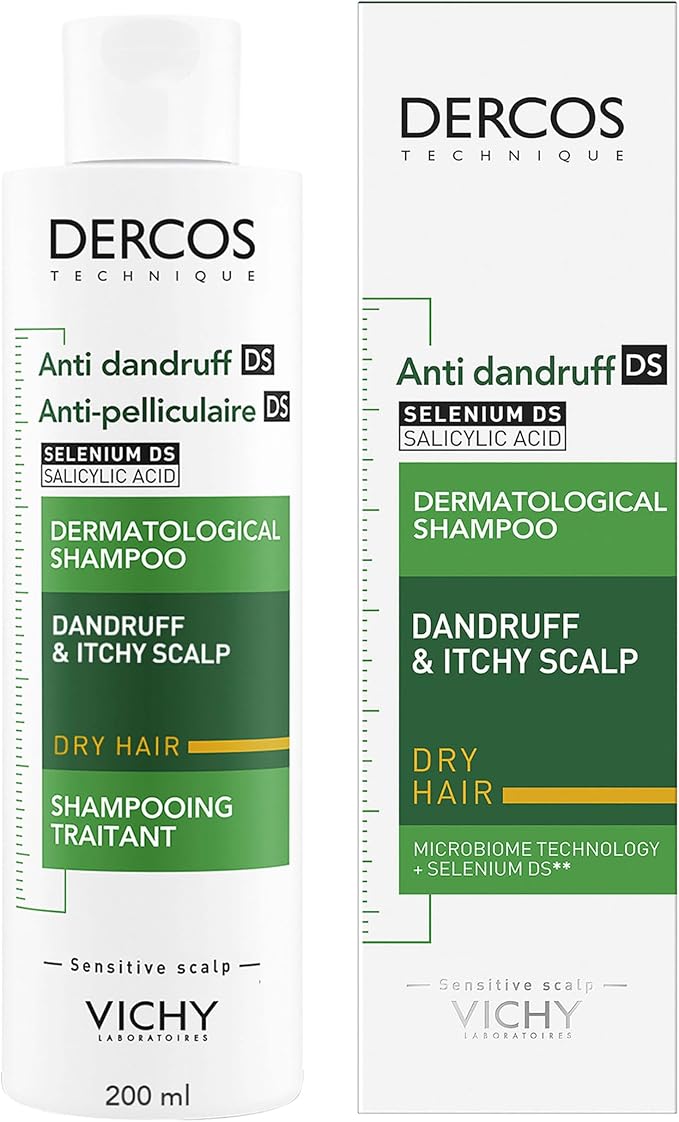 Vichy Dercos Anti Dandruff Shampoo for Dry Hair 200ml