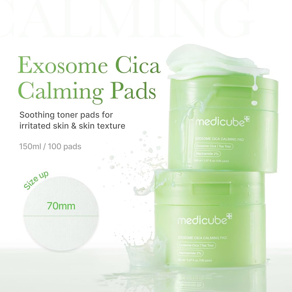 MEDICUBE Exosome Cica Calming Pad (100 Pads)