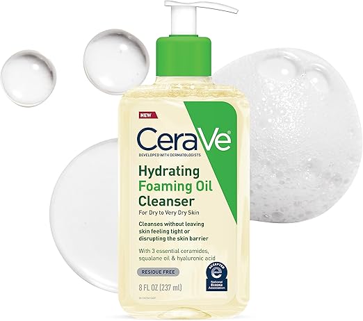 CeraVe Hydrating Foaming Oil Cleanser
