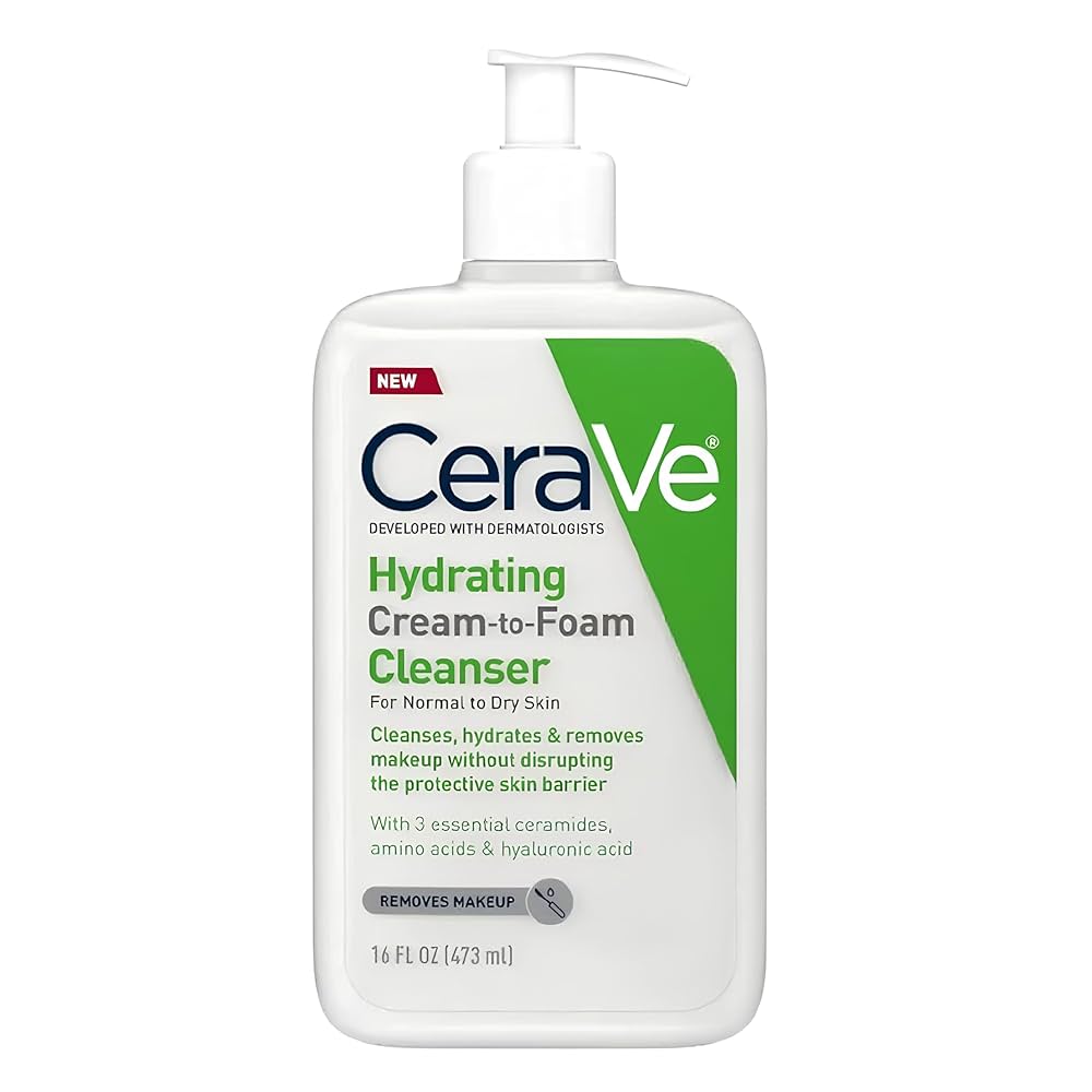 CeraVe Hydrating Cream to Foam Cleanser