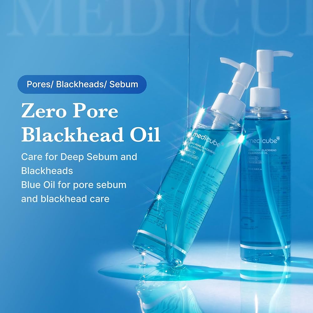 MEDICUBE Zero Pore Blackhead Cleansing Oil 205ml