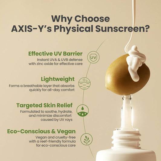 Axis-Y Complete No-Stress Physical Sunscreen 50ml