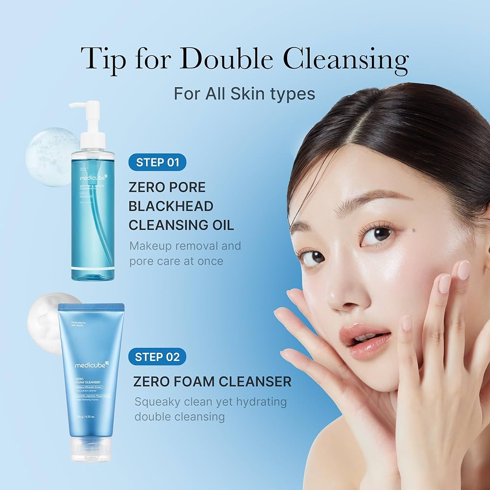 MEDICUBE Zero Pore Blackhead Cleansing Oil 205ml