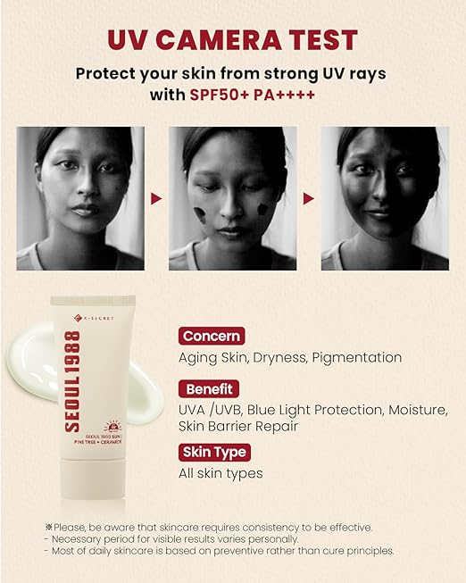 K-Secret SEOUL 1988 Sun : Pine Tree + Ceramide 50ml