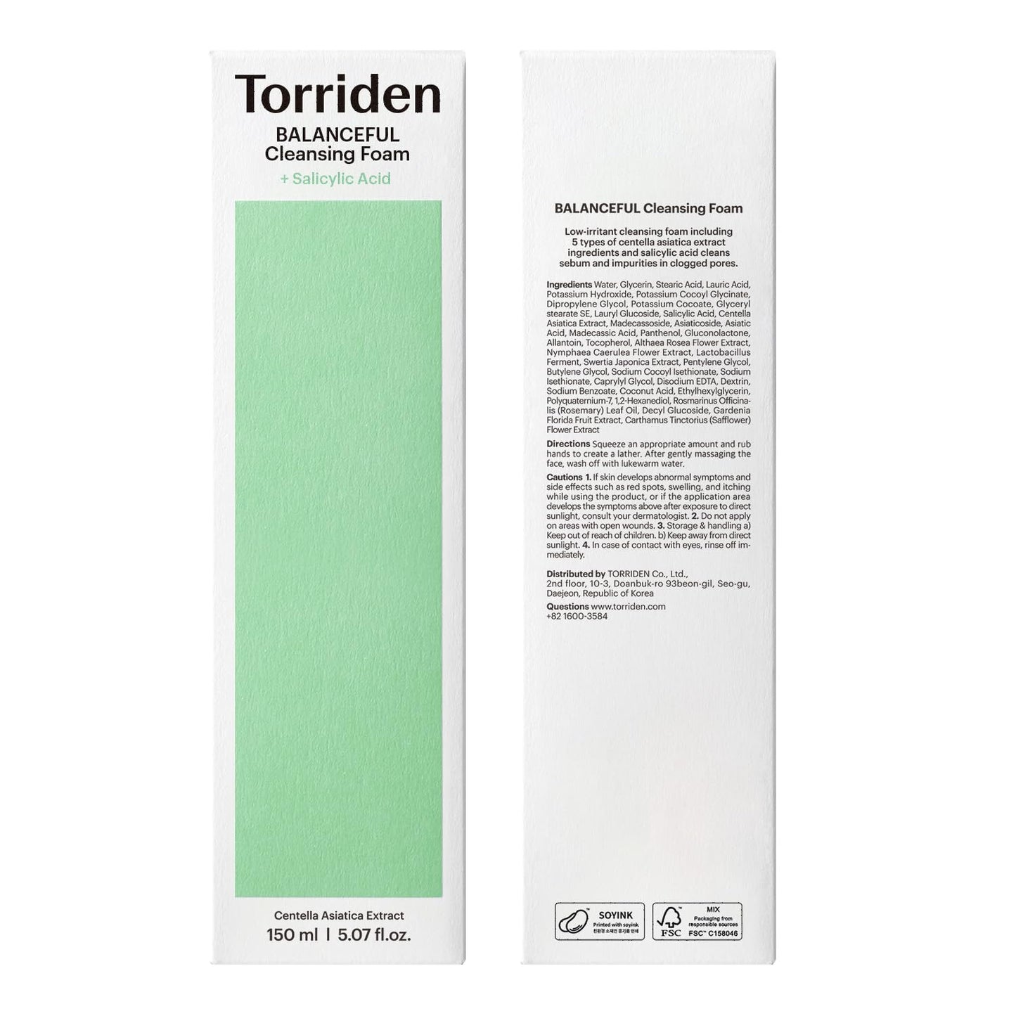 TORRIDEN Balanceful Cleansing Foam 150ml