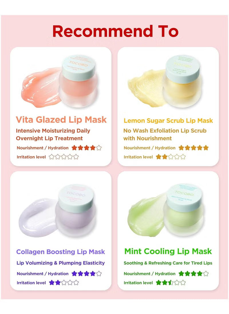 Tocobo Lemon Sugar Scrub Lip Mask 20ml