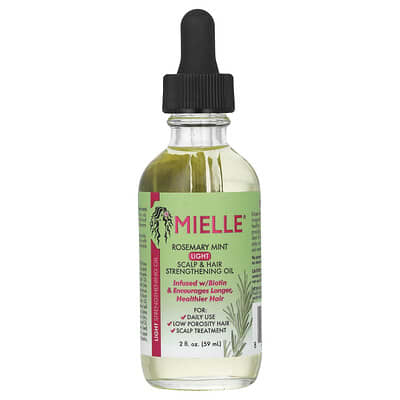 Mielle Rosemary Mint Strengthening Light Oil 59ml.