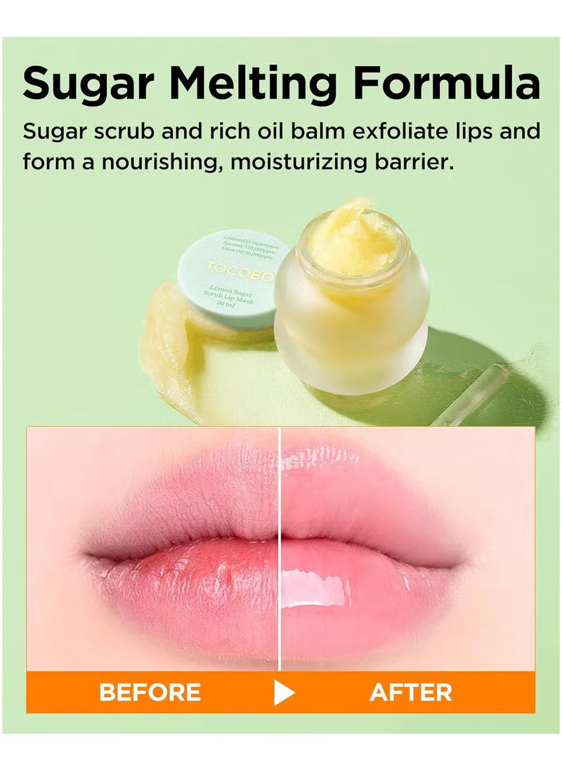 Tocobo Lemon Sugar Scrub Lip Mask 20ml