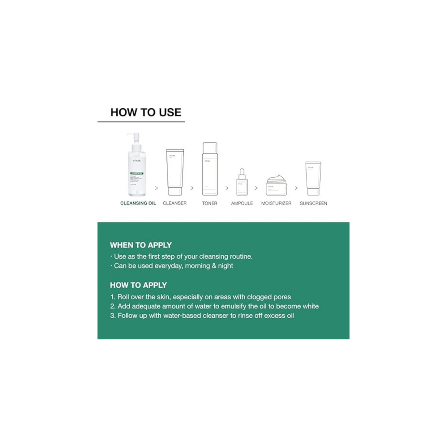 ANUA Heartleaf Pore Control Cleansing Oil Mild 200ml