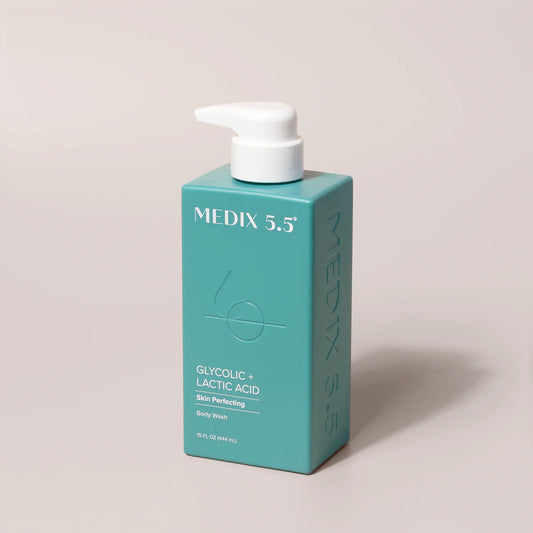 Medix 5.5 Glycolic + Lactic Acid Body Wash 444ml
