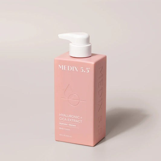 Medix 5.5 Hyaluronic + Cica Extract Body Cream 444ml
