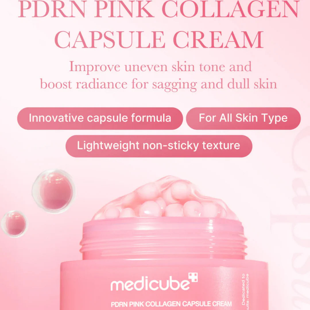 MEDICUBE PDRN Pink Collagen Capsule Cream 55g