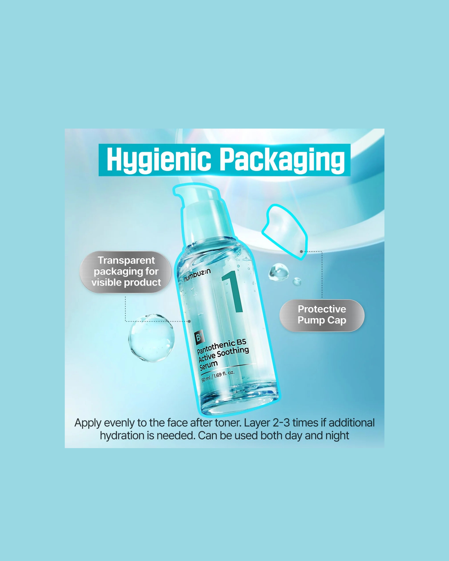 NUMBUZIN No.1 Pantothenic B5 Active Soothing Serum 50ml