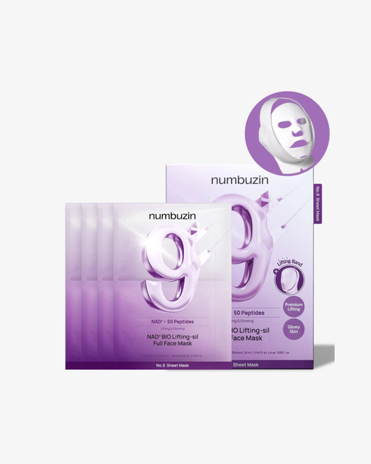 NUMBUZIN No.9 NAD+ BIO Lifting-sil Full Face Mask