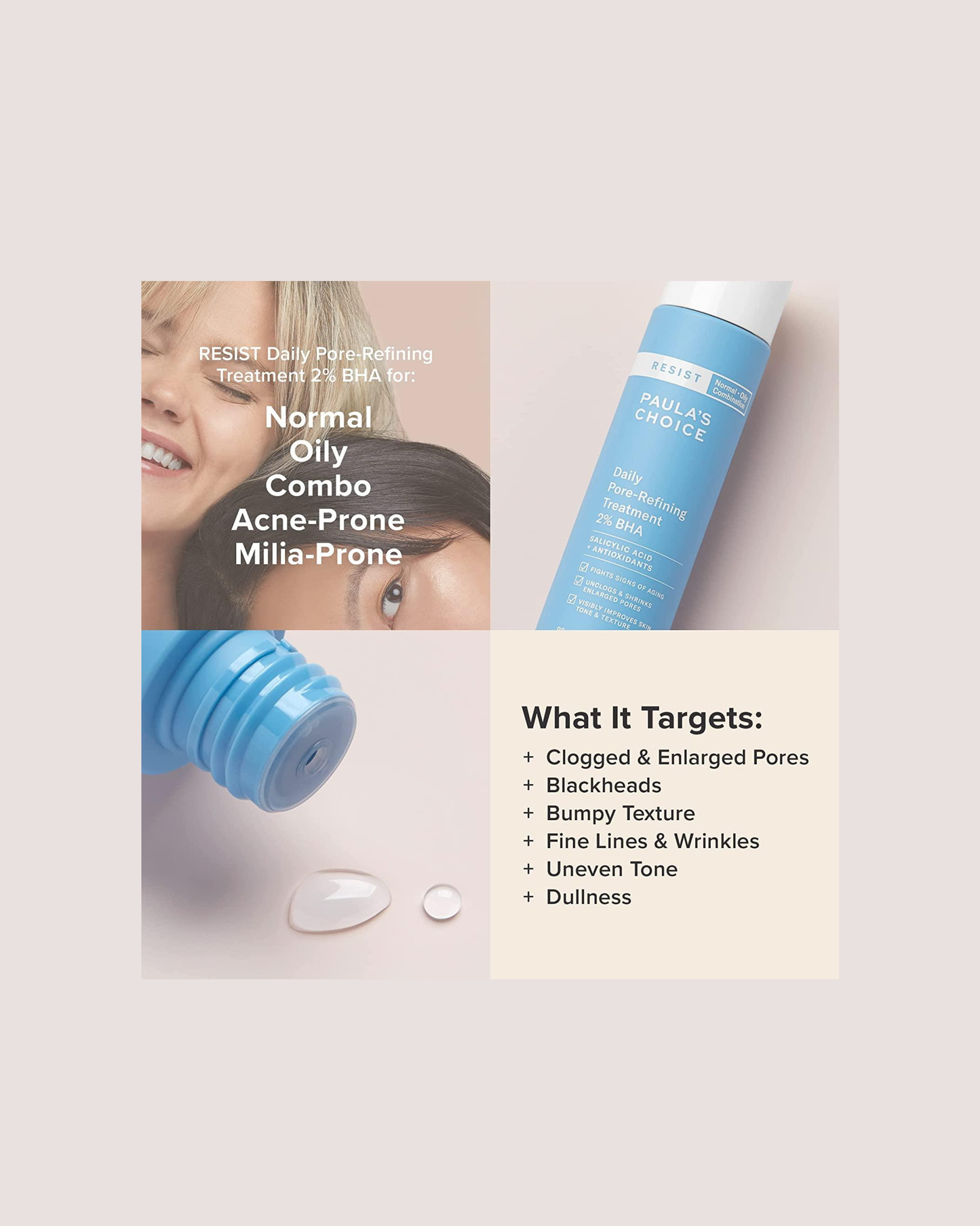 PAULA'S CHOICE Daily Pore Refining Treatment with 2% BHA 88ml