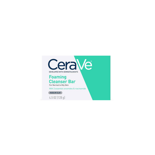 CeraVe Foaming Cleanser Bar 128g