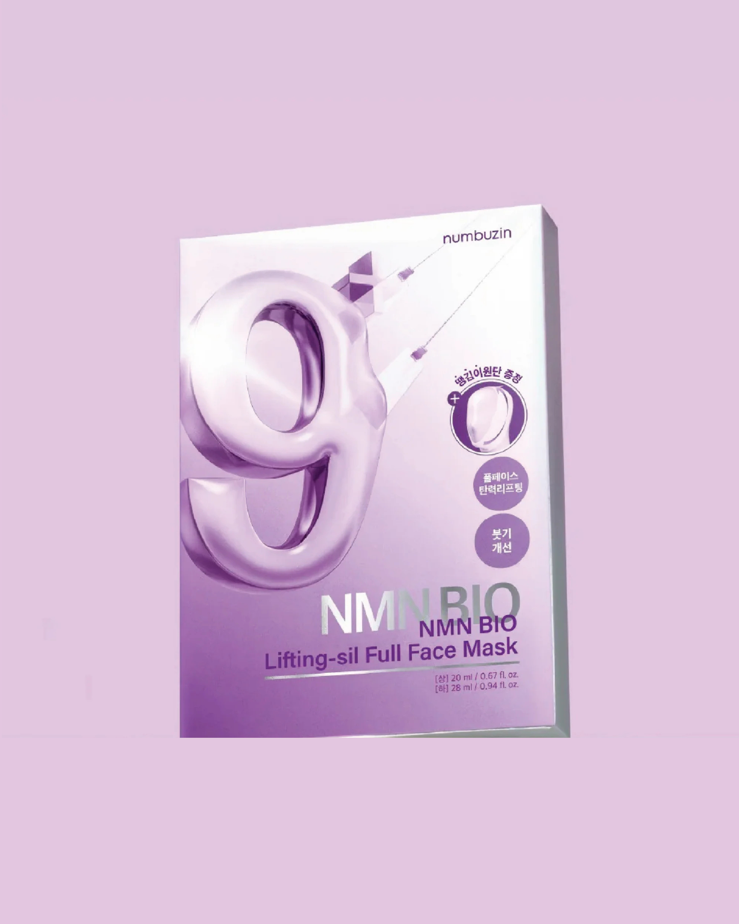 NUMBUZIN No.9 NMN BIO Lifting-sil Full Face Mask