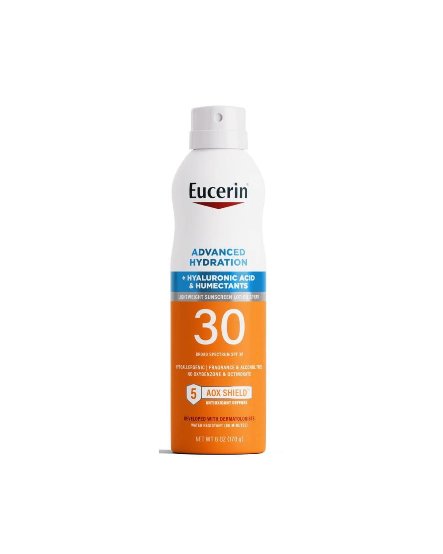 Eucerin Lightweight Sunscreen Lotion Spray SPF 30 170g