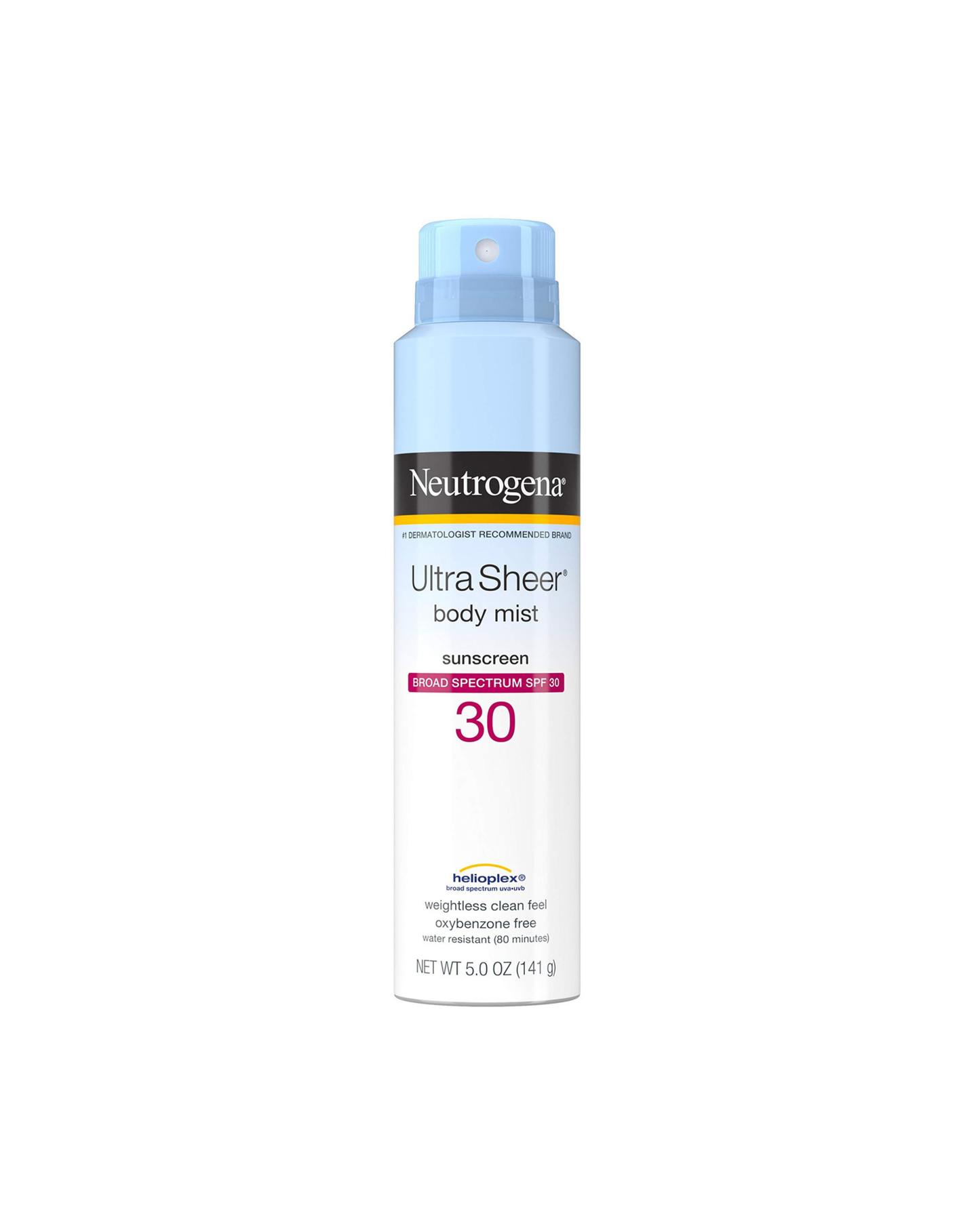 NEUTROGENA Ultra Sheer Body Mist Sunscreen SPF 30 141g