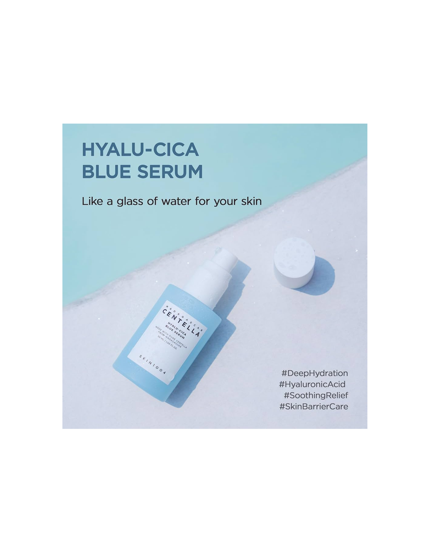 SKIN1004 Madagascar Centella Hyalu Cica Blue Serum