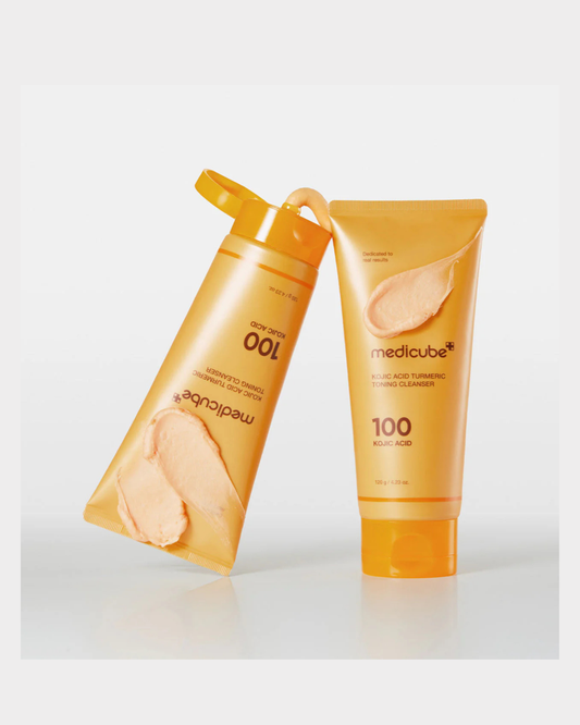 MEDICUBE Kojic Acid Turmeric Toning Cleanser 120g