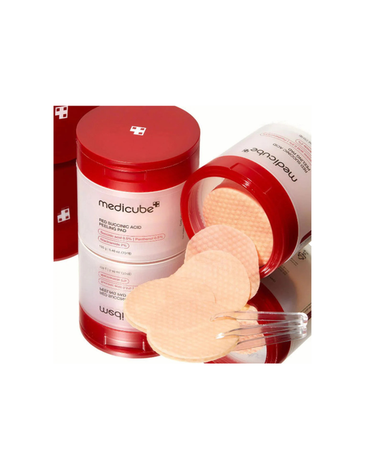 MEDICUBE Red Succinic Acid Peeling Pad (70 Pads)