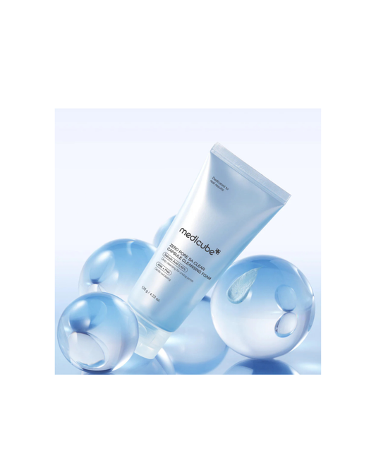 MEDICUBE Zero Pore SA Clear Capsule Cleansing Foam 120g