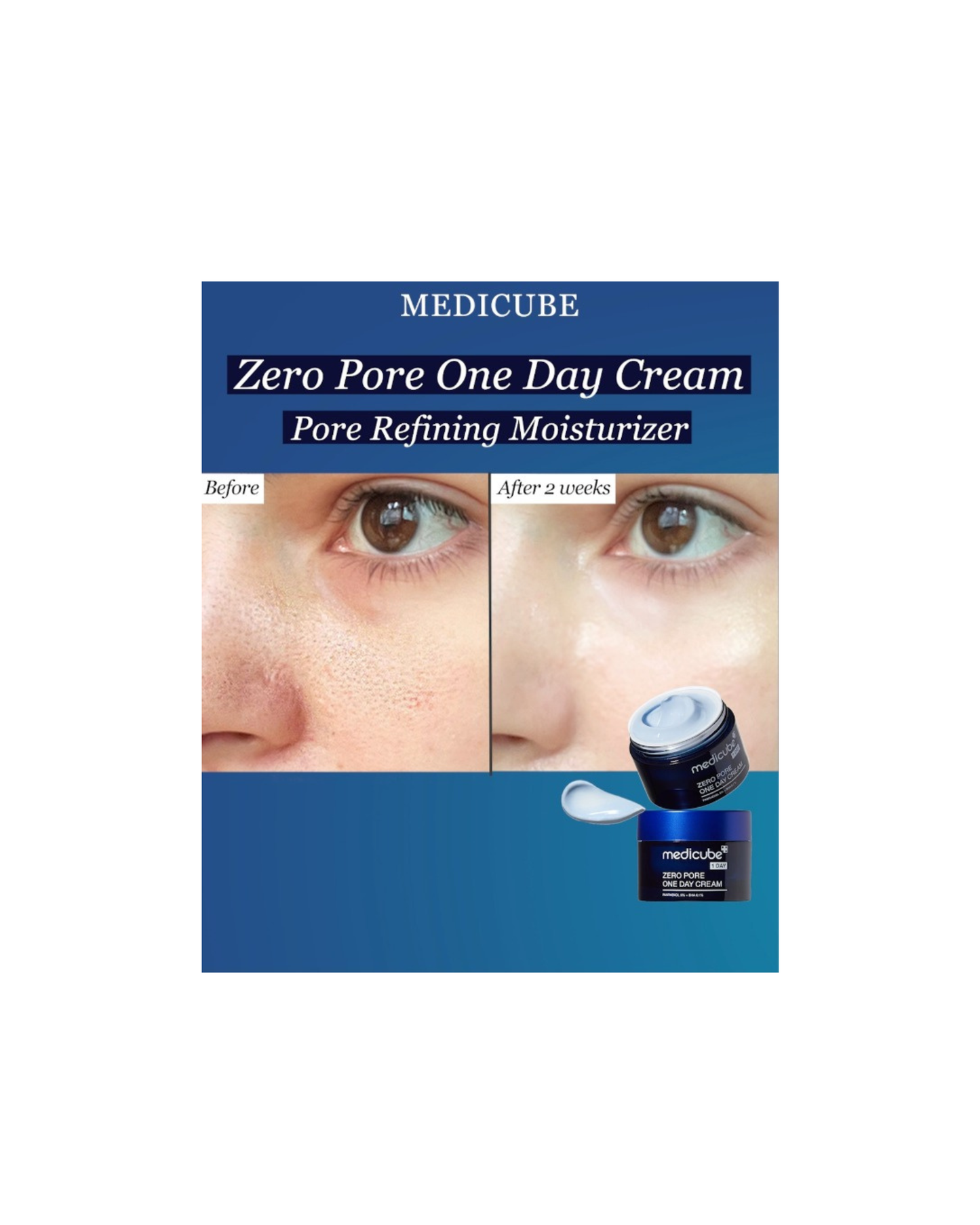 MEDICUBE Zero Pore One Day Cream 50ml