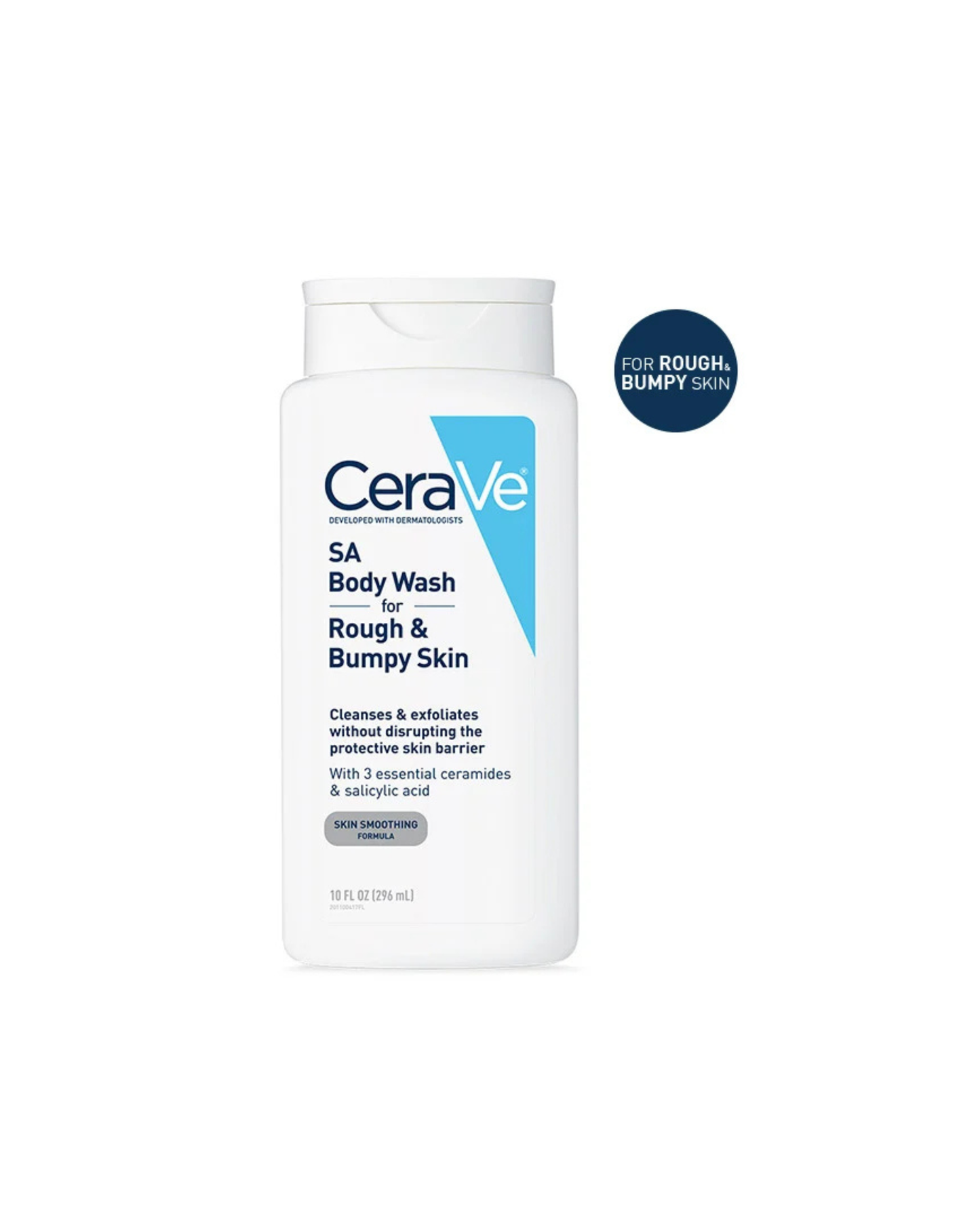 CeraVe SA Body Wash for Rough & Bumpy Skin 296ml