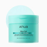 ANUA PDRN 100 Hyaluronic Acid Glow Pad (60 Pads)